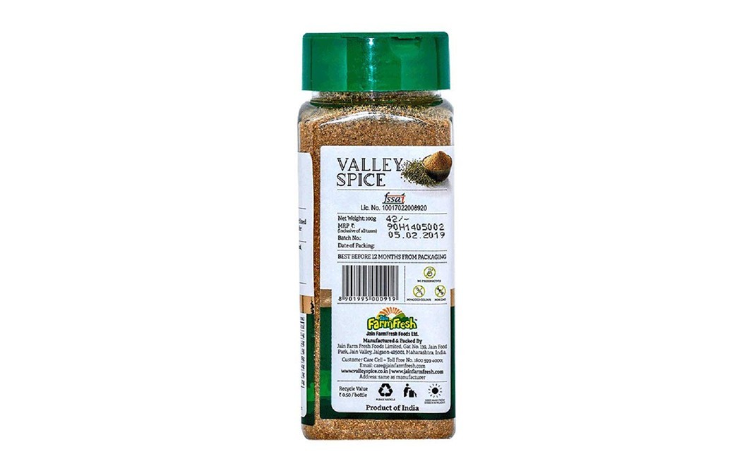 Valley Spice Coriander Powder    Plastic Bottle  100 grams